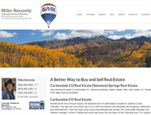 Tablet Screenshot of coloradohomesranches.com